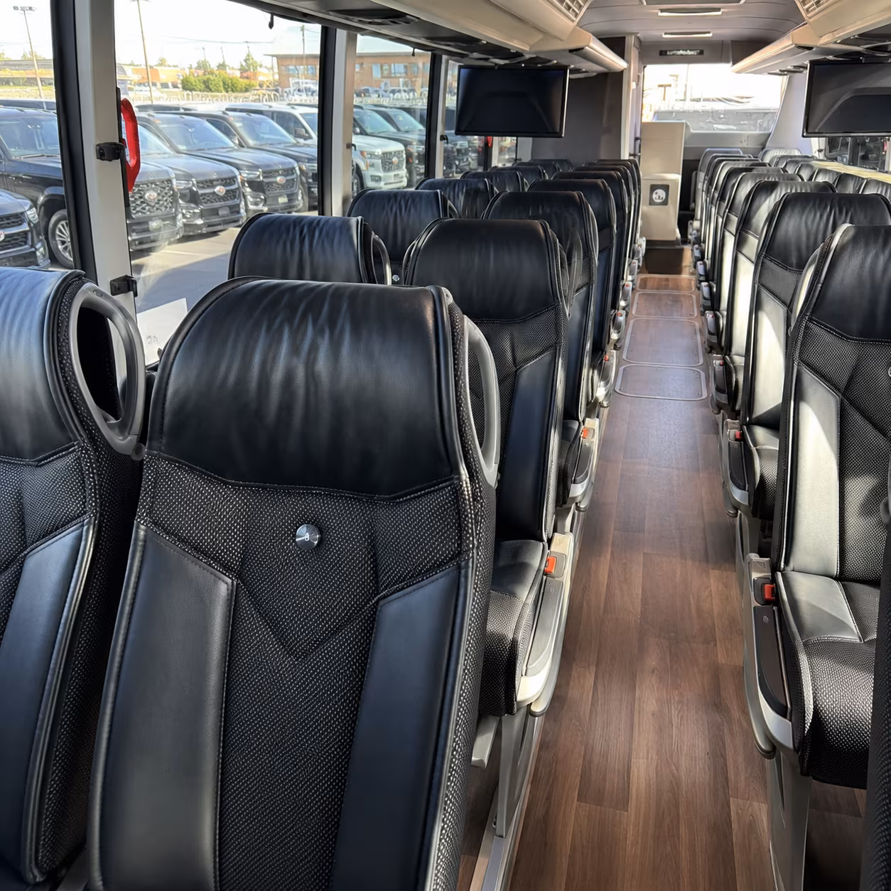 mcallen bus rental service area