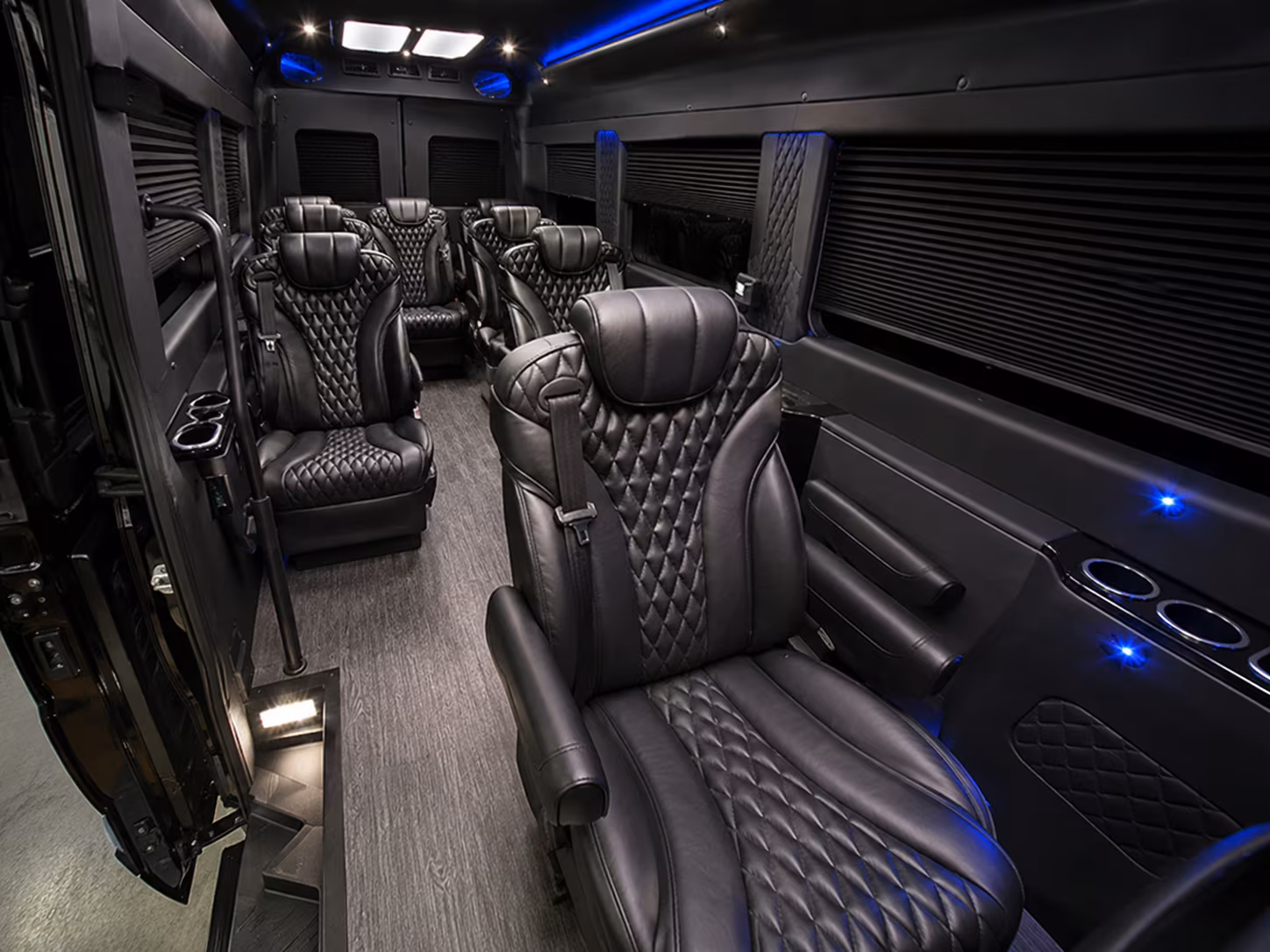 mcallen sporting event transportation onboard seating