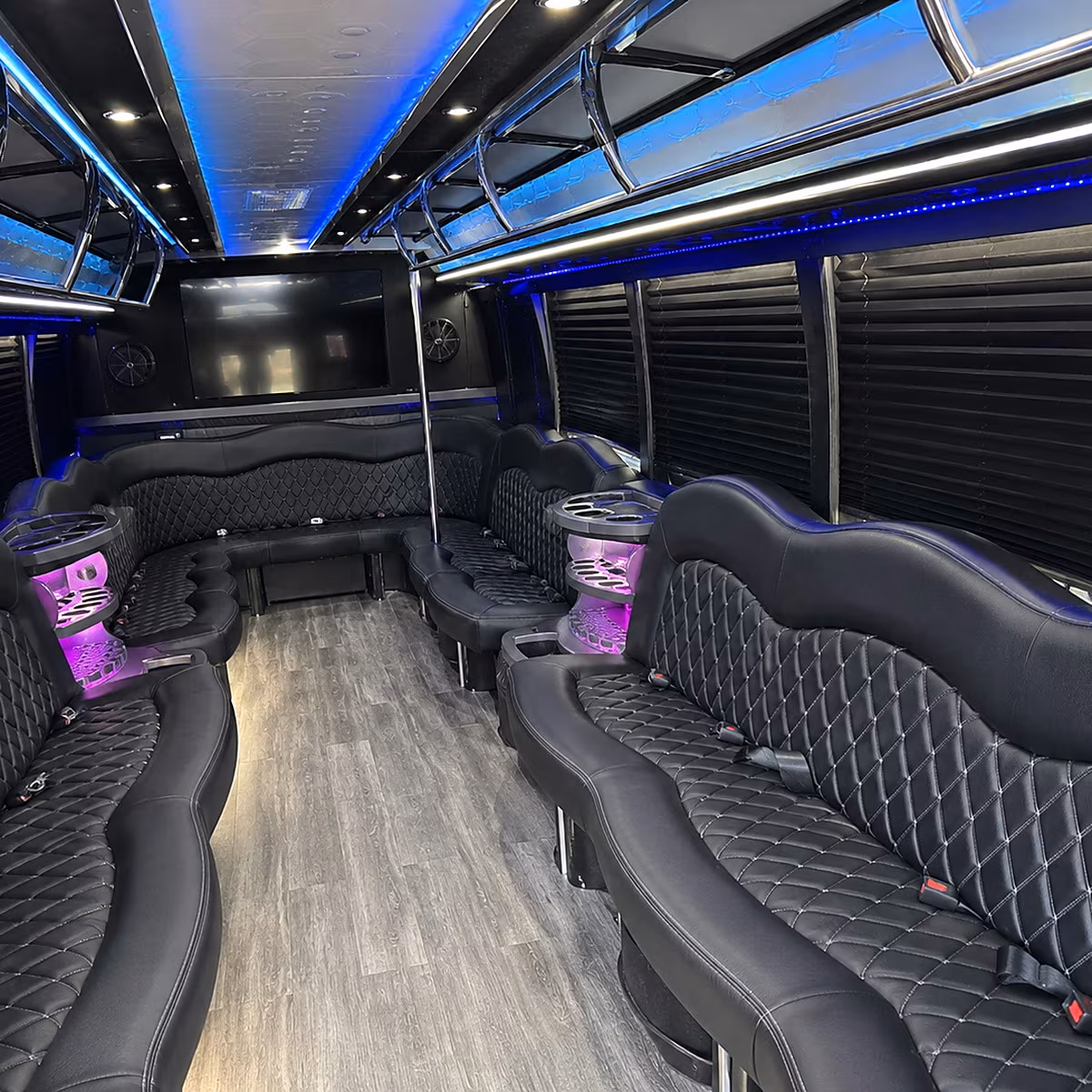 party buses for downtown mcallen concerts from the pac to cine el rey